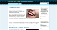 Desktop Screenshot of clareamentodental.com
